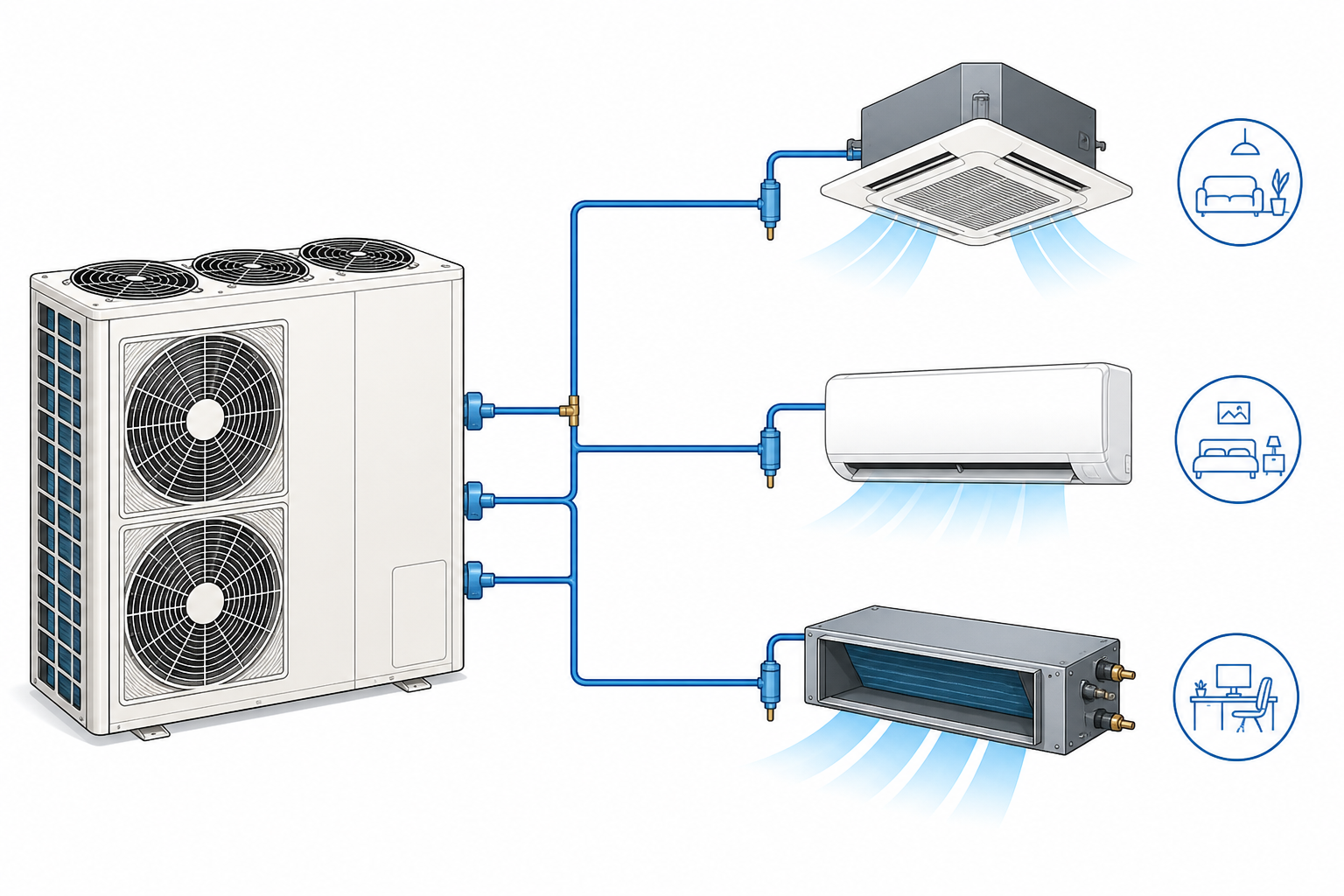 VRF system diagram